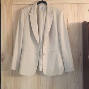 Cream blazer